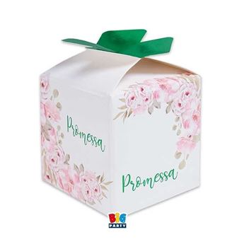 Imagen de Caja Floral Promessa Blanca Pequeña (7cm)