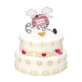 Imagen de Decoración para Tarta de Boda Game Over