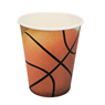 Imagen de Vasos Baloncesto cartón (8 unidades)