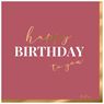 Picture of Servilletas Happy Birthday Rosas Mix papel (16)