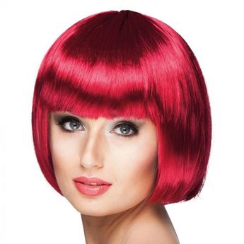 Imagen de Peluca Pelo Corto Rojo Rubí