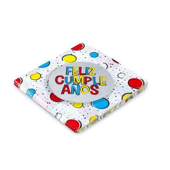 Imagen de Servilletas Feliz Cumpleaños Colores papel (12)