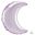 Imagens de Globo Luna Rosa Claro 66cm (3 unidades)