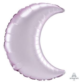 Imagen de Globo Luna Rosa Claro 66cm (3 unidades)