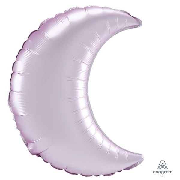 Imagen de Globo Luna Rosa Claro 66cm (3 unidades)