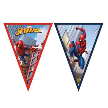 Imagen de Banderín Spiderman Marvel papel (2,3m)