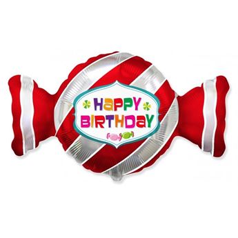 Picture of Globo Caramelo Happy Birthday (92cm)