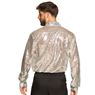 Picture of Disfraz Camisa Disco Plateada Años 70 (Talla L)