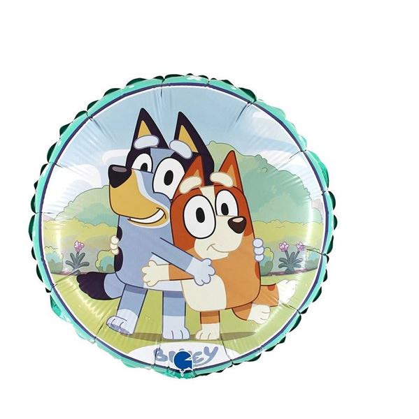 Imagen de Globo Bluey Círculo (45cm)