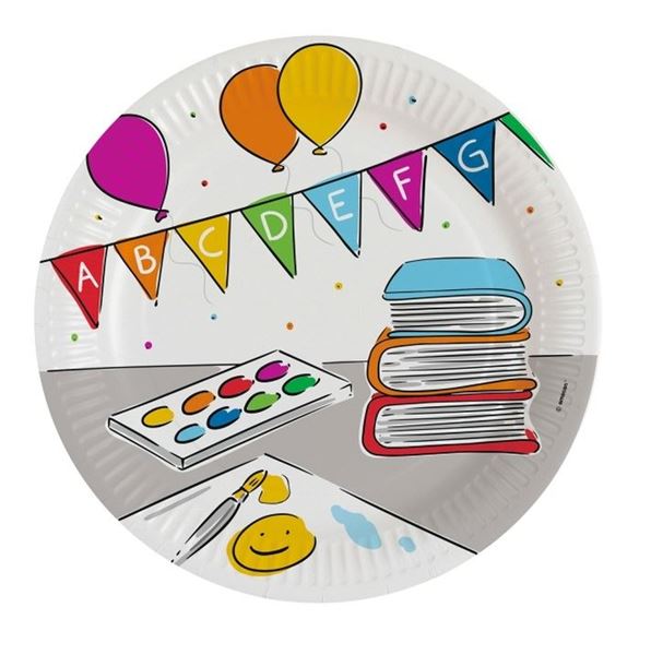 Imagen de Platos Mi Cole cartón 23cm (8)