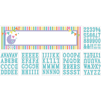 Imagen de Pancarta Primer cumpleaños Bebé personalizable (1,65m)