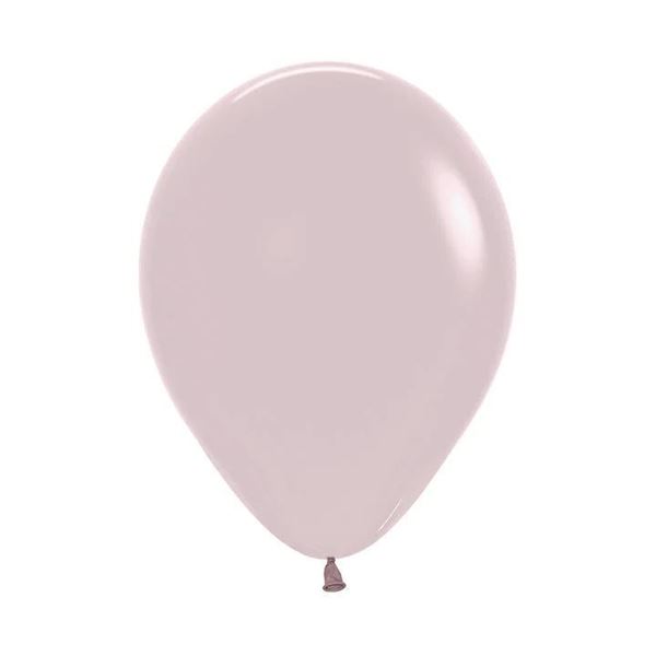 Picture of Globos Pastel Dusk Rosa Palo 30cm Sempertex R12-110-12 (12)