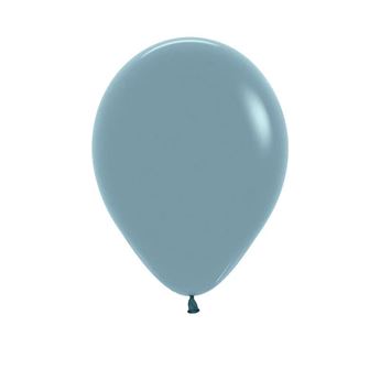 Imagen de Globos Pastel Dusk Azul 13cm Sempertex R5-140 (100)