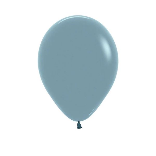 Imagen de Globos Pastel Dusk Azul 13cm Sempertex R5-140 (100)