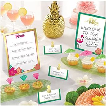 Imagen de Accesorios Candy Bar Tropical Buffet