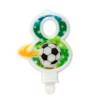 Picture of Vela Número 8 Fútbol