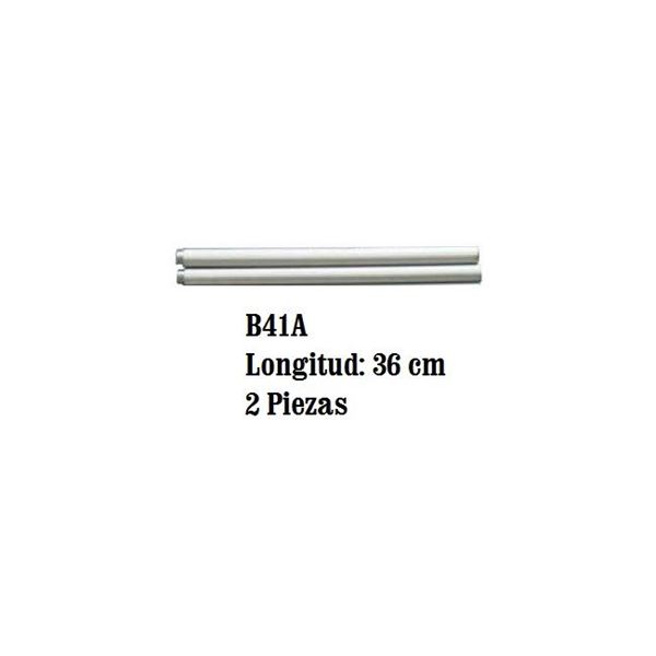 Imagen de Tubos 36cm Metálicos para Bases 40cm y 60cm (2 unidades)
