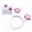 Picture of Diadema 18 Años Estrellas Rosas