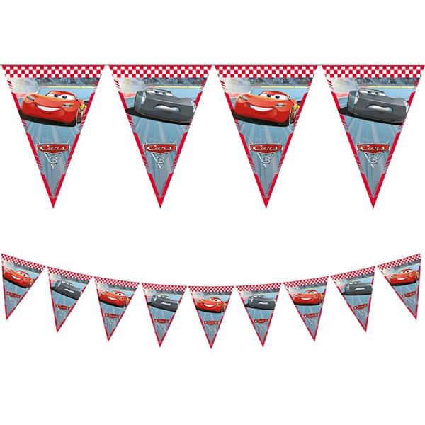 Imagen de Banderín de Cars 3 Disney cartón (2,3m)