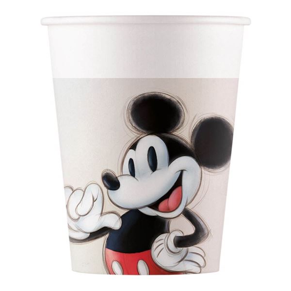 Imagens de Vasos Disney Aniversario 100 Años cartón (8 unidades)