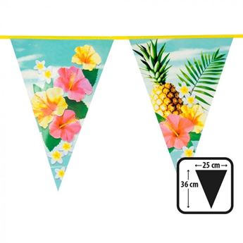 Imagens de Banderín Paraíso Party plástico 35cm x 24cm (6m)