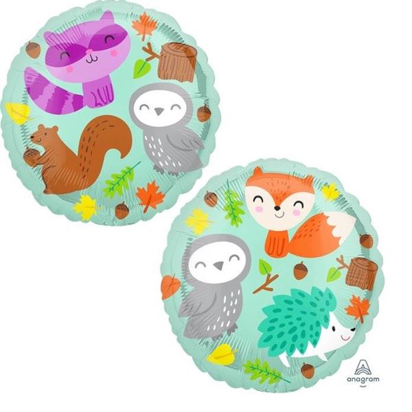 Imagen de Globo Animales del Bosque (43cm)