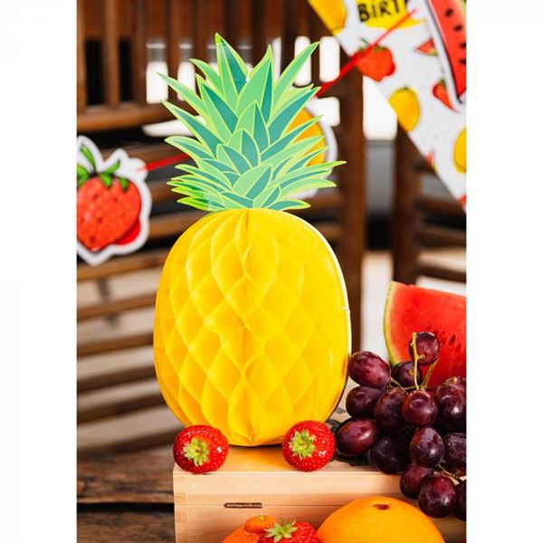 Imagen de Decorado Nido de Abeja Piña (30cm)