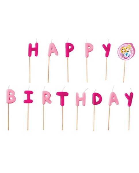 Picture of Velas Happy Birthday Princesas Disney
