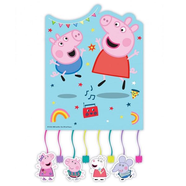 Imagens de Piñata de Peppa Pig y George pequeña (26cm)