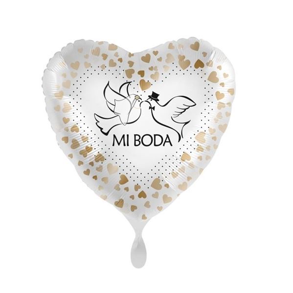 Imagens de Globo Mi Boda Palomas (43cm)