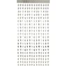 Imagens de Cortina Decorativa Estrellas Plateadas (2m x 1m)