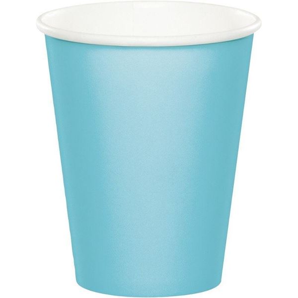 Picture of Vasos Azul Claro Celebrations cartón (8 uds.)