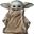 Imagens de Globo gigante Star Wars Baby Yoda (78cm)