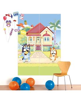 Imagen de Fondo Photocall Pared Bluey (142x204cm)