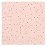 Imagens de Servilleta Rosa Puntos Dorados papel 33cm (20 unidades)