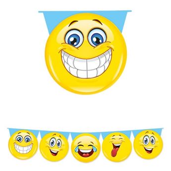 Imagen de Guirnalda Emoji Fiesta Plástico (6m)