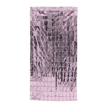 Imagen de Cortina Rosa Telón de Fondo Fiesta (1m x 2,4m)