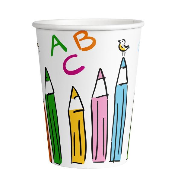 Picture of Vasos Mi Cole cartón 250ml (8 uds)