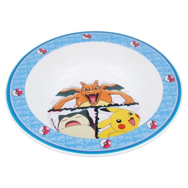Imagen de Bol Pokémon Plástico Duro Reutilizable 16cm (1 unidad)