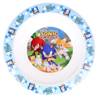 Imagen de Bol de Sonic Kids Plástico Duro Reutilizable 16cm