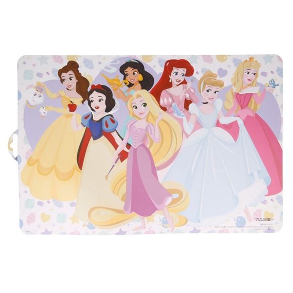 Imagen de Mantel de Princesas Disney Individual Reutilizable