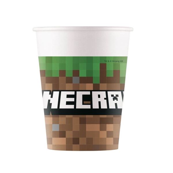 Pack decoración cumpleaños Minecraft - Envío 24h