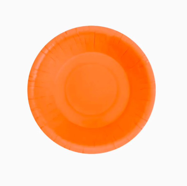 Picture of Boles Naranja Flúor cartón 17cm (6 uds.)