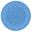 Imagen de Plato Azul plástico Reutilizable (21cm) 