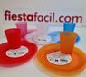 Picture of Plato Naranja Reusable Plástico 21cm