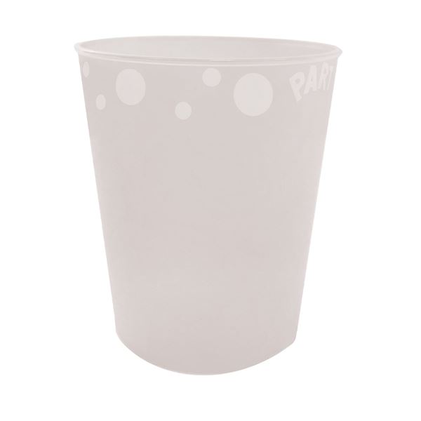 Imagens de Vaso Blanco Plástico Reutilizable 250ml