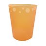 Imagen de Vaso Naranja Reusable Plástico 250ml