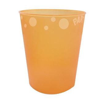 Imagen de Vaso Reutilizable Naranja 250 ml