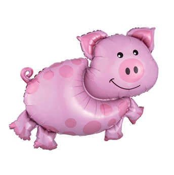 Imagen de Globo Cerdo Granja Infantil (89cm)