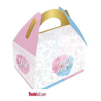 50 piezas de regalos de baby shower, diseño de huellas de bebé, caja de  embalaje de chocolate, caja de regalo para niños, cumpleaños, baby shower